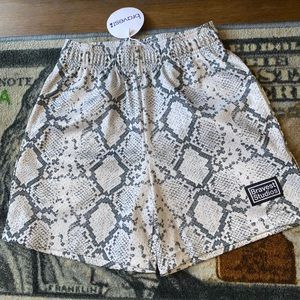 Bravest Studio Shorts - “Snakeskin” Patterned Shorts, Sz Small - New W/ Tags!!